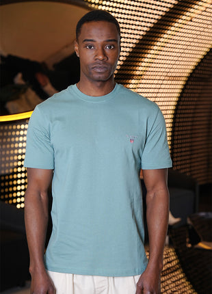 T-shirt GANT Vert Classique