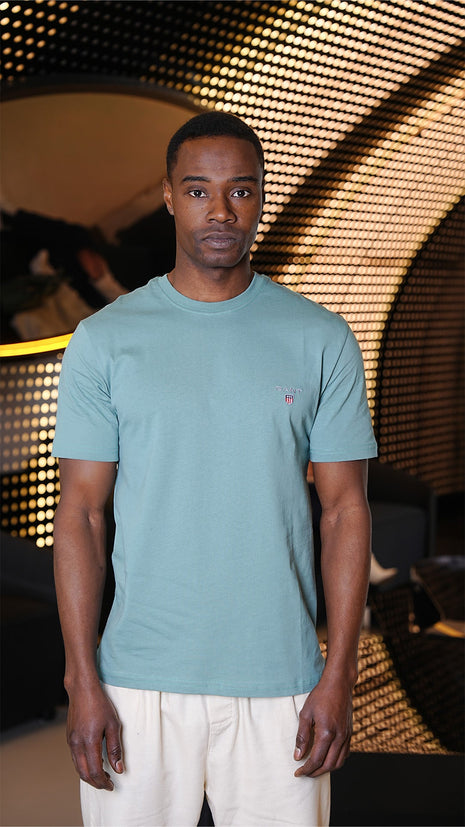 T-shirt GANT Vert Classique