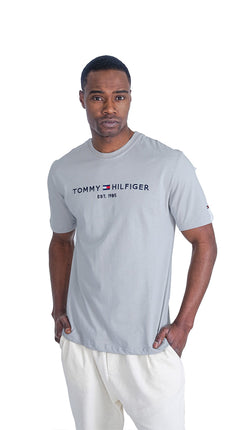 T-Shirt Classique Gris Tommy Hilfiger