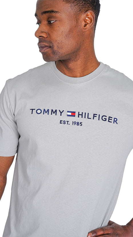 T-Shirt Classique Gris Tommy Hilfiger