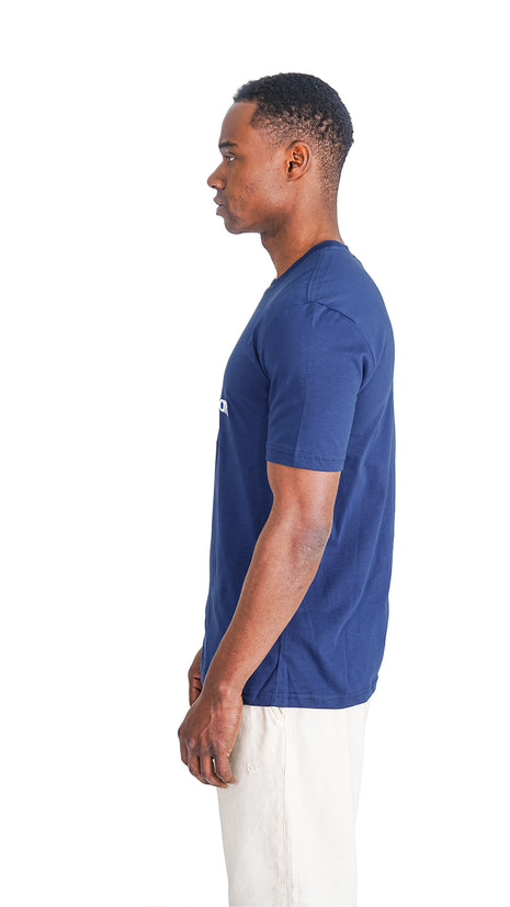 T-shirt CK Bleu en Coton Premium