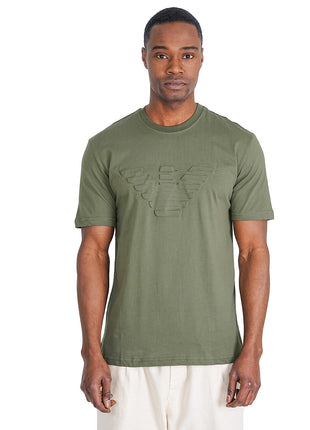 T-shirt EA Vert en Coton Premium