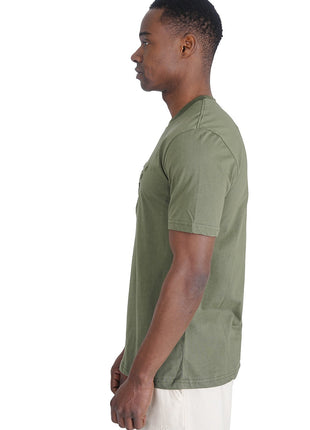 T-shirt EA Vert en Coton Premium