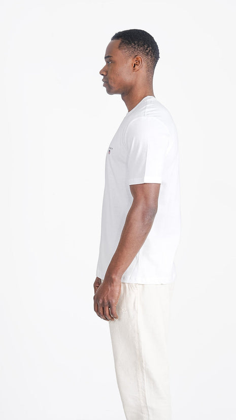 T-shirt GANT Blanc Classique