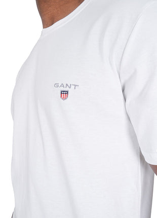 T-shirt GANT Blanc Classique