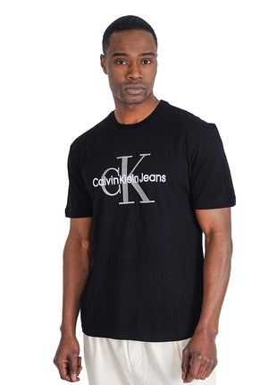 T-shirt CK Noir en Coton Premium