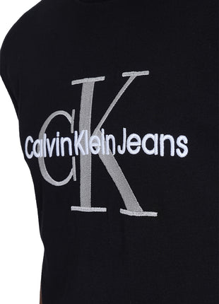 T-shirt CK Noir en Coton Premium