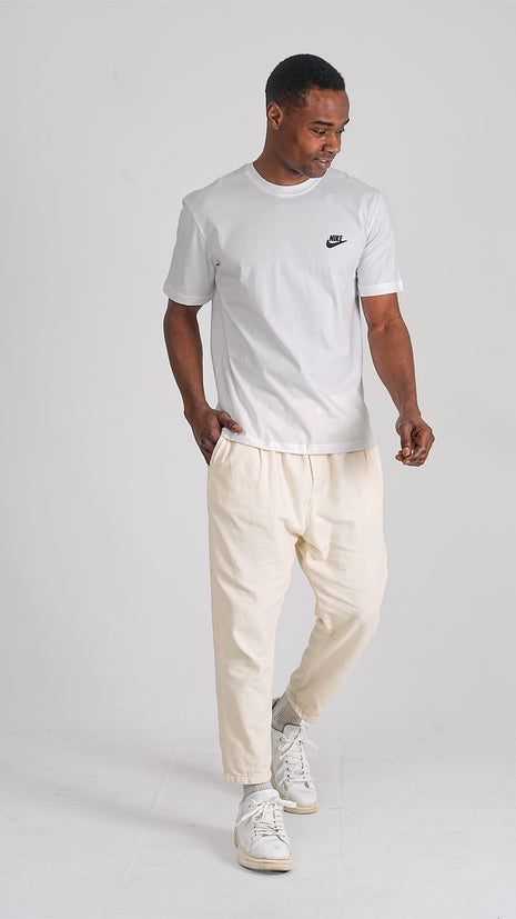 T-shirt Nike Blanc en Coton Premium