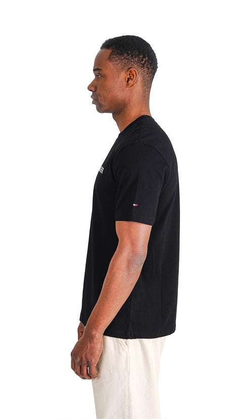 T-Shirt Classique Noir Tommy Hilfiger