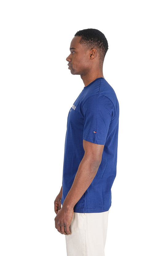 T-Shirt Classique Bleu Tommy Hilfiger