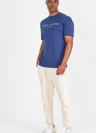 T-Shirt Classique Bleu Tommy Hilfiger