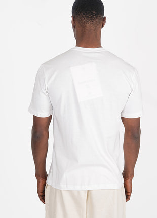 T-shirt CK Blanc en Coton Premium