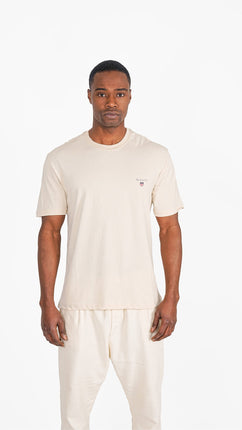 T-shirt GANT Beige Classique