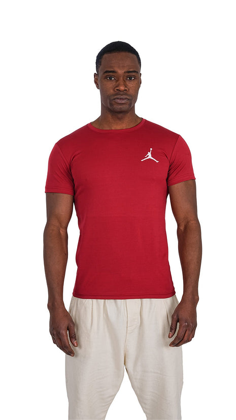 T-Shirt Sportif Rouge Dynamique