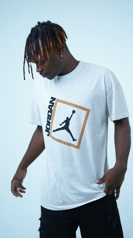 T-shirt Jordan à motif carré