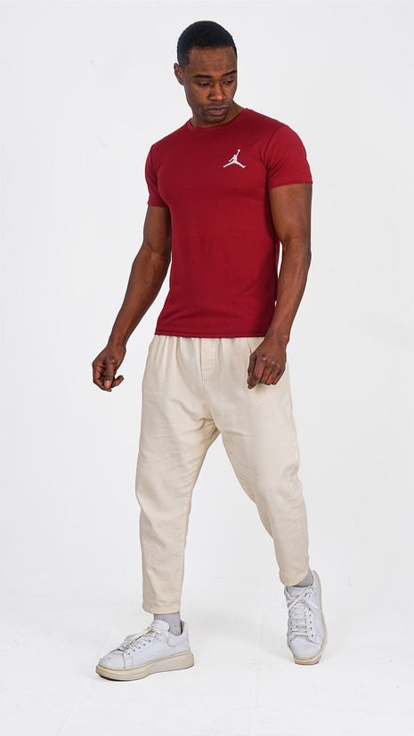 T-Shirt Sportif Rouge Dynamique