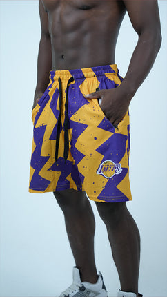 Short de Basket Dynamique Lakers