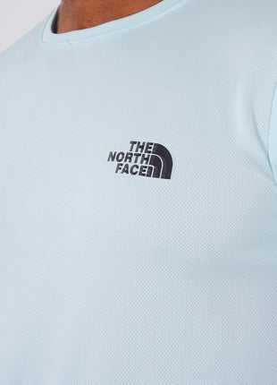 T-Shirt Technique Bleu Ciel The North Face