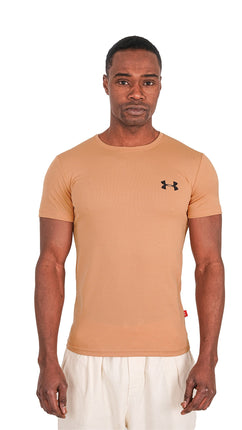 T-Shirt de Performance Marron