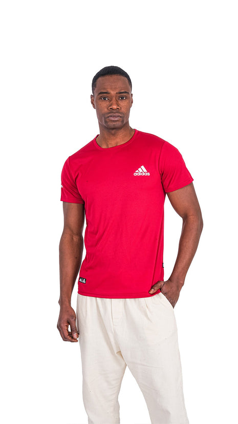 T-Shirt Rouge Performance Adidas