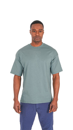 T-Shirt Classique en Coton Vert