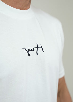 T-Shirt Boss Avec Signature Contrastante