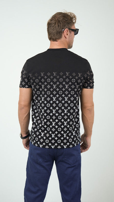 T-Shirt Louis Vuitton à Motif Transition