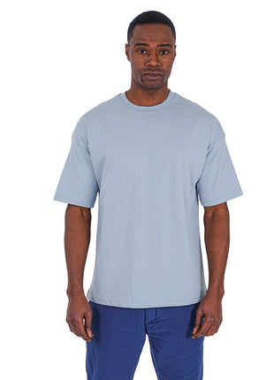 T-Shirt Classique en Coton Bleu