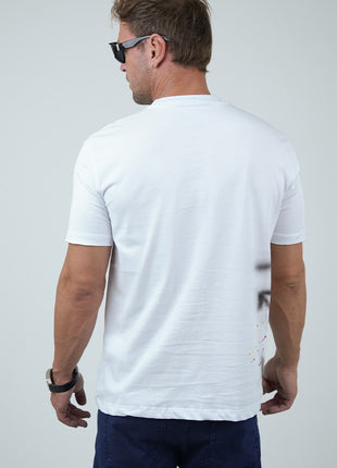 T-Shirt Off-White 'Art Urbain'