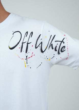 T-Shirt Off-White 'Art Urbain'