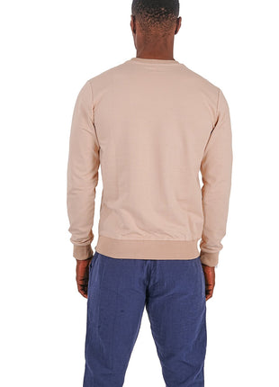 Sweatshirt Beige à Manches Longues