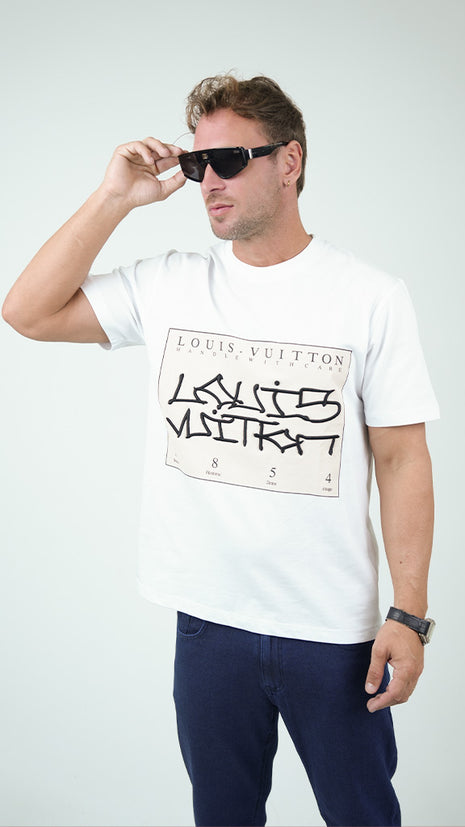 T-Shirt Graphique Louis Vuitton