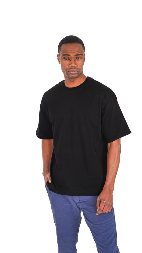 T-Shirt Classique en Coton Noir