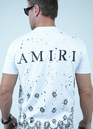 T-shirt Amiri à Motifs Éclaboussures