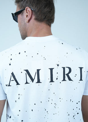 T-shirt Amiri à Motifs Éclaboussures