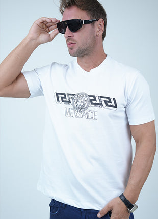 T-Shirt Versace en Coton