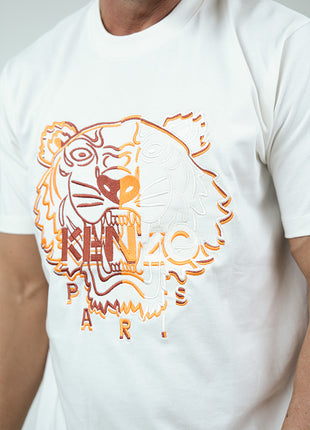 T-Shirt Kenzo Graphique Lion Urbain