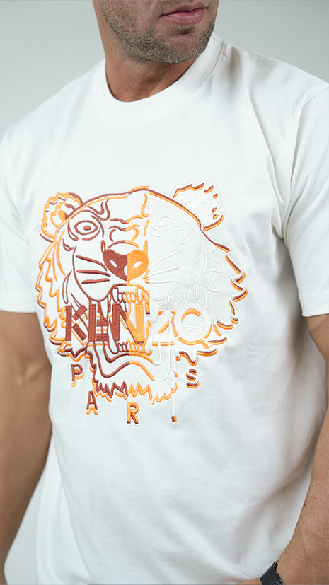 T-Shirt Kenzo Graphique Lion Urbain
