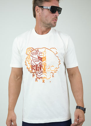 T-Shirt Kenzo Graphique Lion Urbain