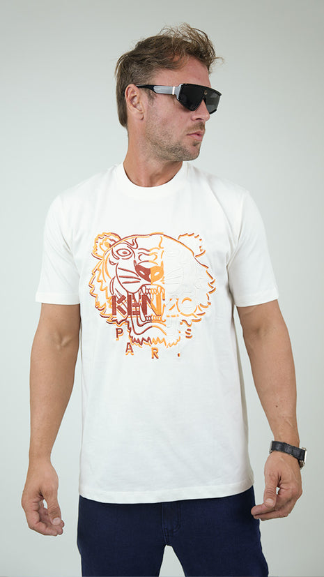 T-Shirt Kenzo Graphique Lion Urbain