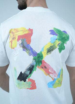 T-Shirt Off-White 'Explosion de Couleur'