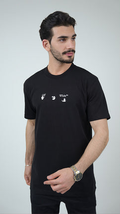 T-Shirt Off-White 'Fusion Graphique'