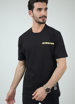 T-Shirt Off-White Contemporain