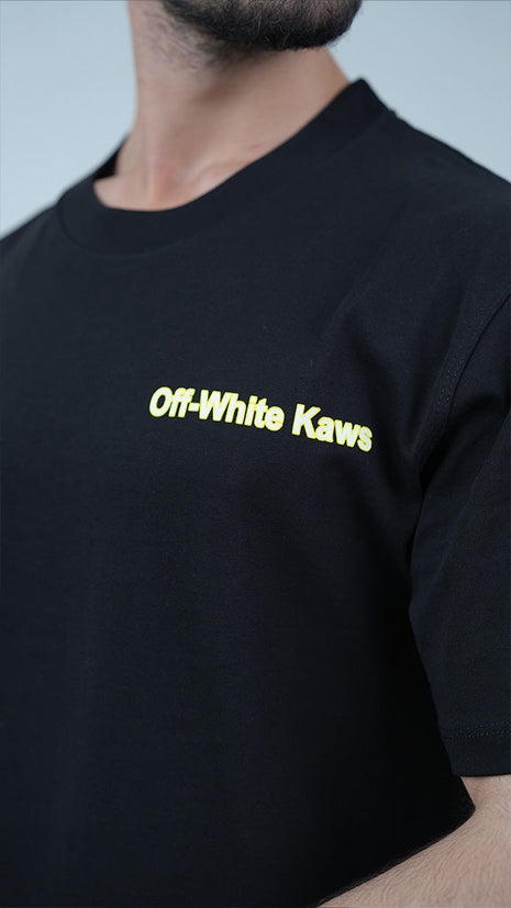 T-Shirt Off-White Contemporain