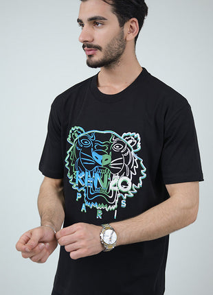 T-Shirt Kenzo Graphique Lion Urbain