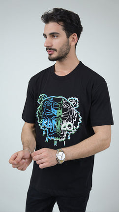 T-Shirt Kenzo Graphique Lion Urbain