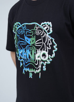 T-Shirt Kenzo Graphique Lion Urbain