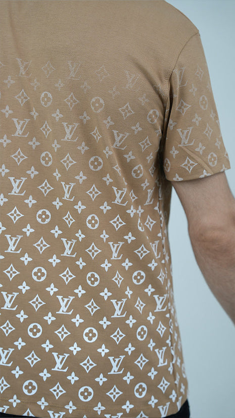 T-Shirt Louis Vuitton à Motif Transition