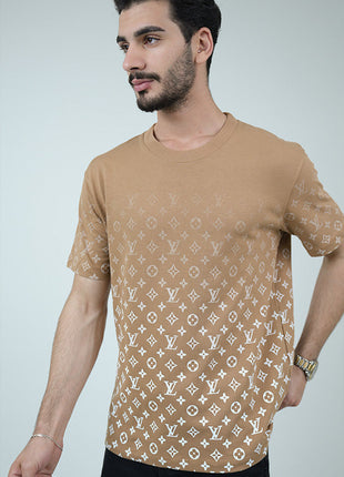 T-Shirt Louis Vuitton à Motif Transition