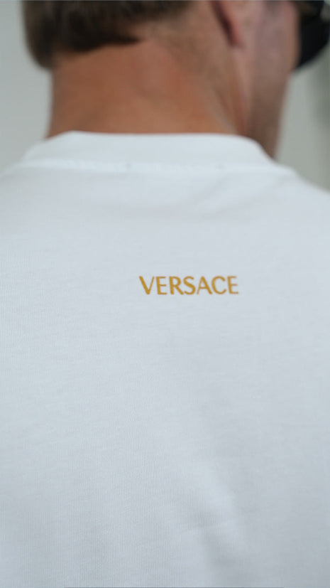 T-Shirt Versace Élégant avec Détails Graphiques